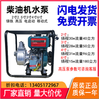 小型3寸防汛柴油自吸泵