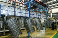 大型工件悬吊喷涂线