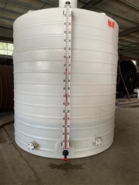 可定制加厚化工10吨级塑料水塔PE塑料圆桶化工储罐实物