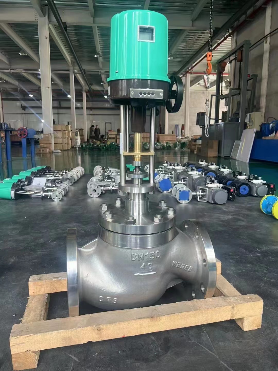 ZDLP-10P DN80 电动调节阀 不锈钢 法兰 流量控制阀