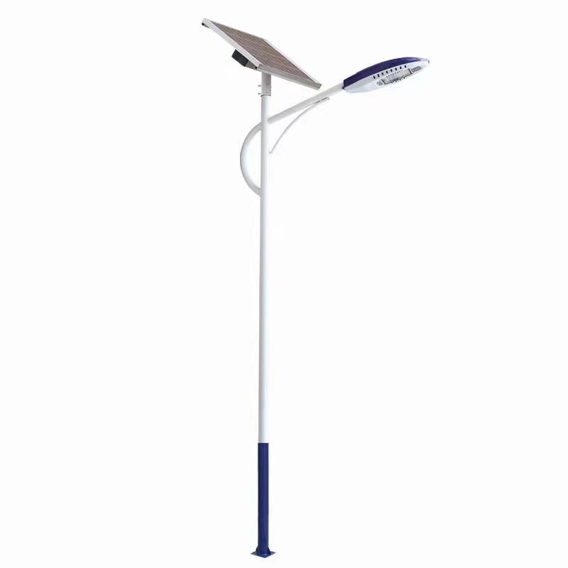 炬阳8米太阳能LED路灯厂家直供 10米海螺臂道路照明灯