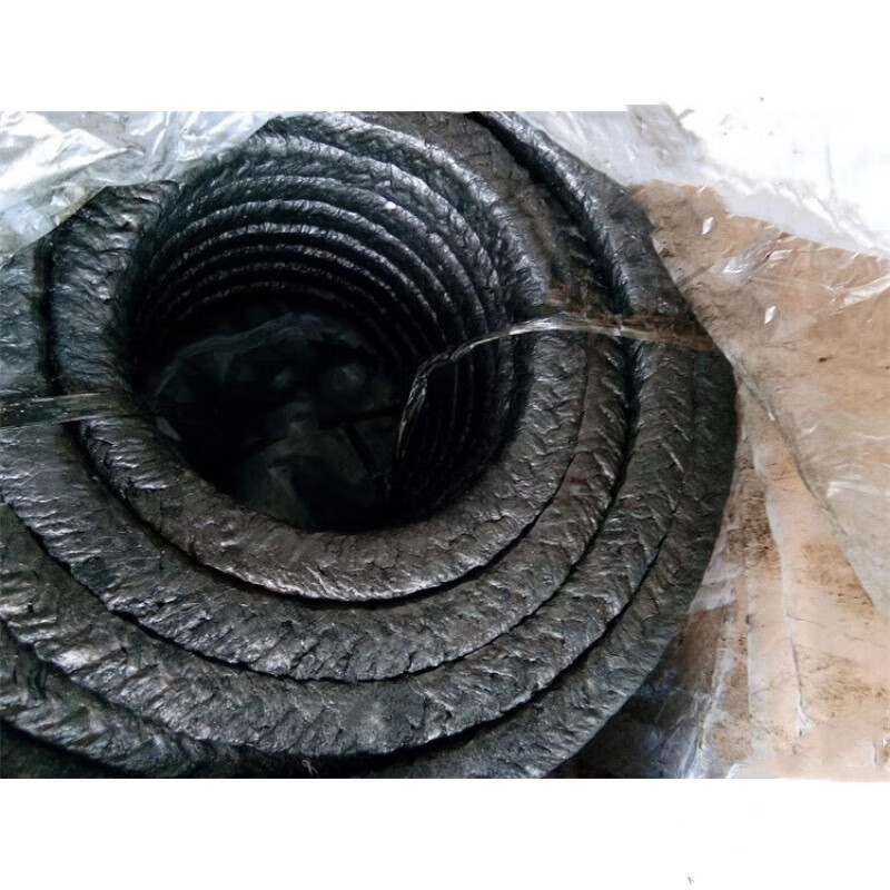 YS350条形密封填料油浸石墨盘根用于锅炉给料泵应用广泛