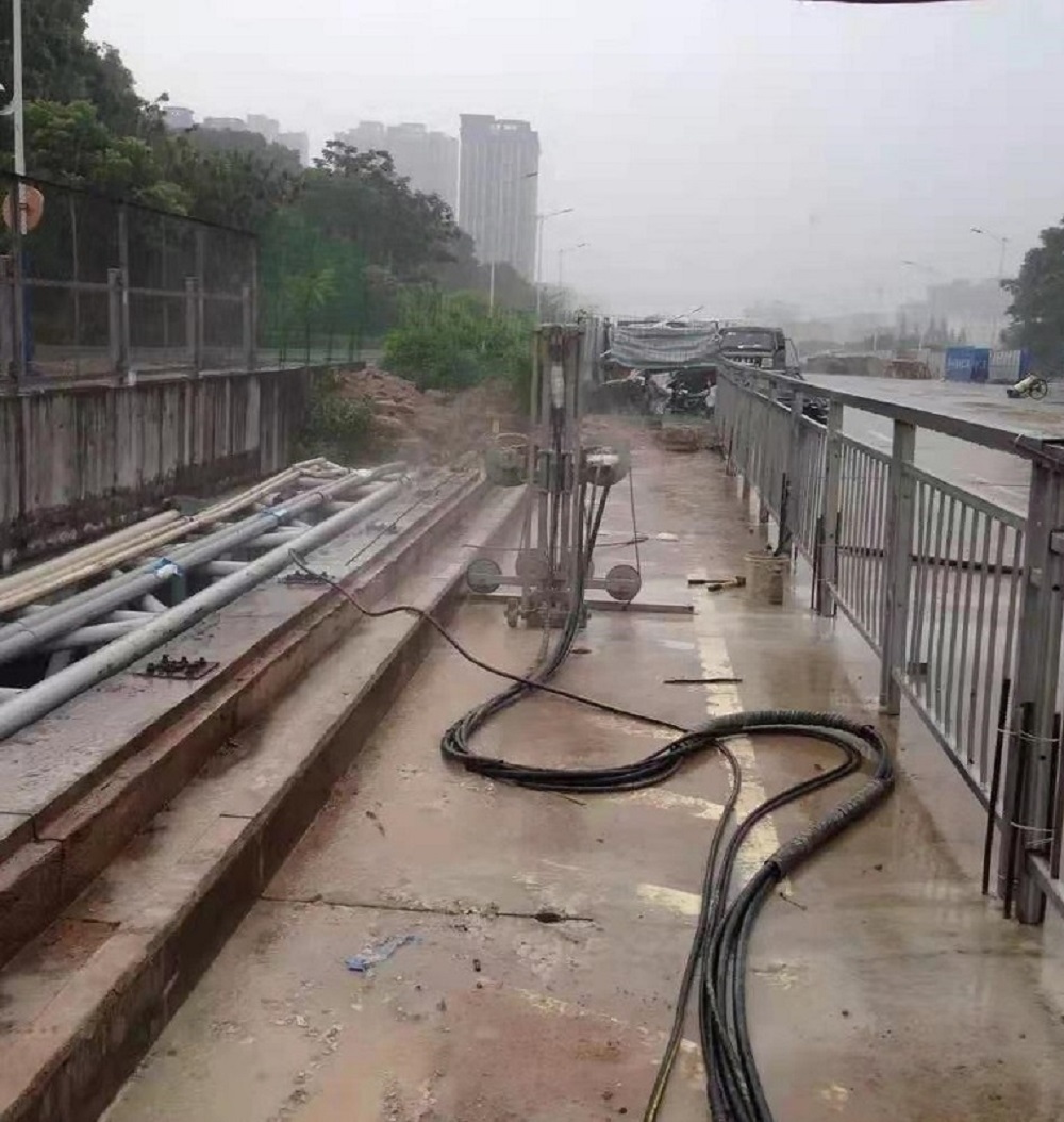 河源涵洞拆除切割