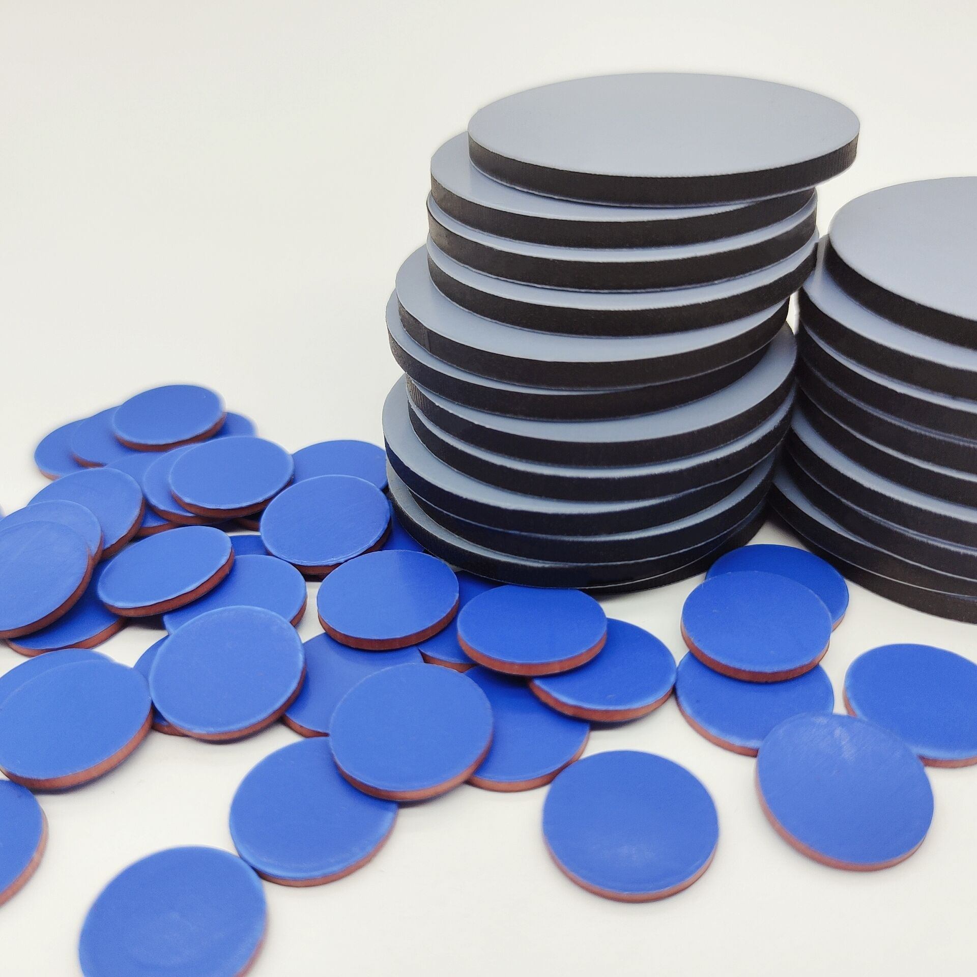 化工行业专用四氟丁基双面膜垫片耐溶剂型丁基四氟复合垫