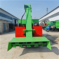 养牛场清粪车 五立方液压翻斗自卸式铲粪车 柴油动力扒粪拉粪机