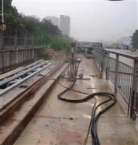 河源涵洞拆除切割