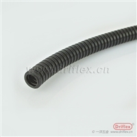 Driflex一洋五金供应黑色PA波纹管配快插式尼龙软管接头