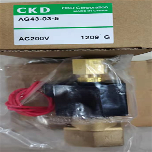 CKD喜开理电磁阀AB42-03-7-W3I-AC200V构造说明