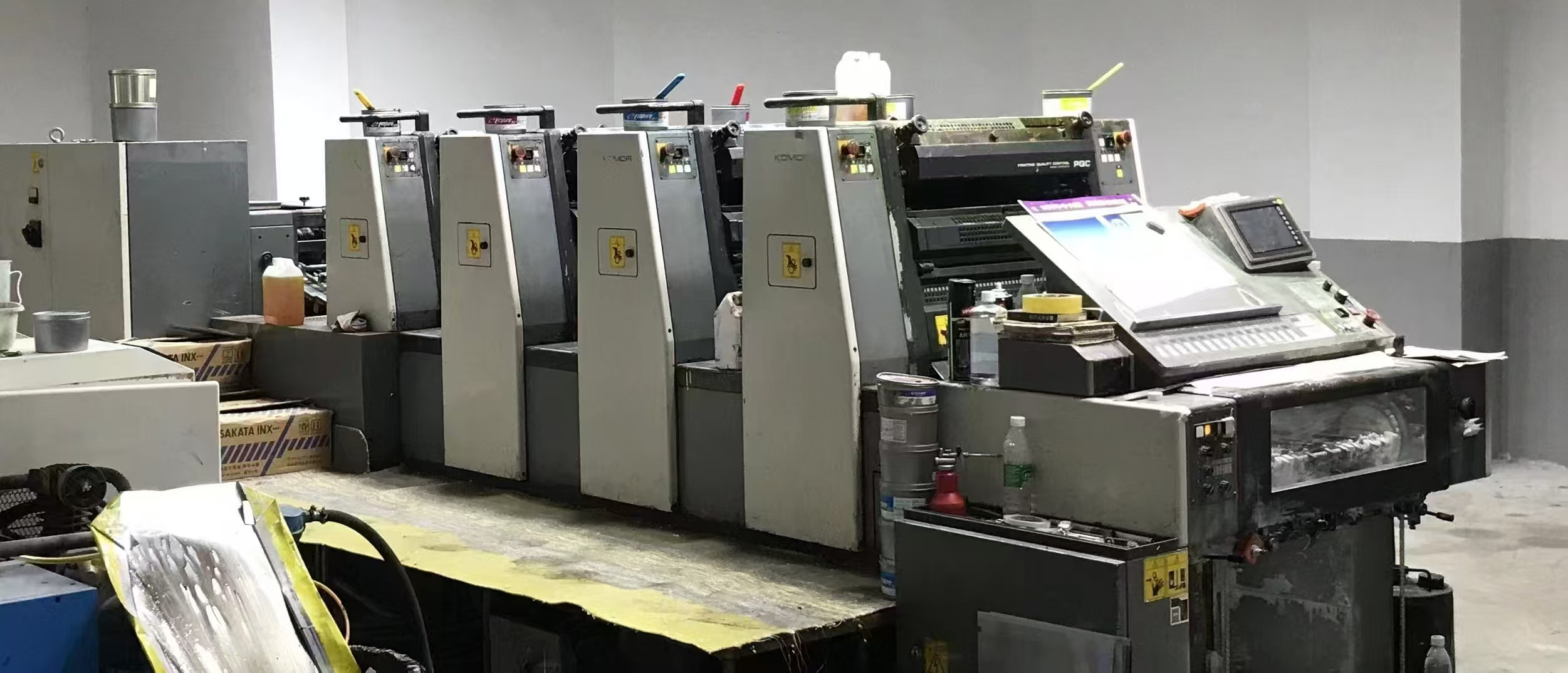 2002年小森420印刷机