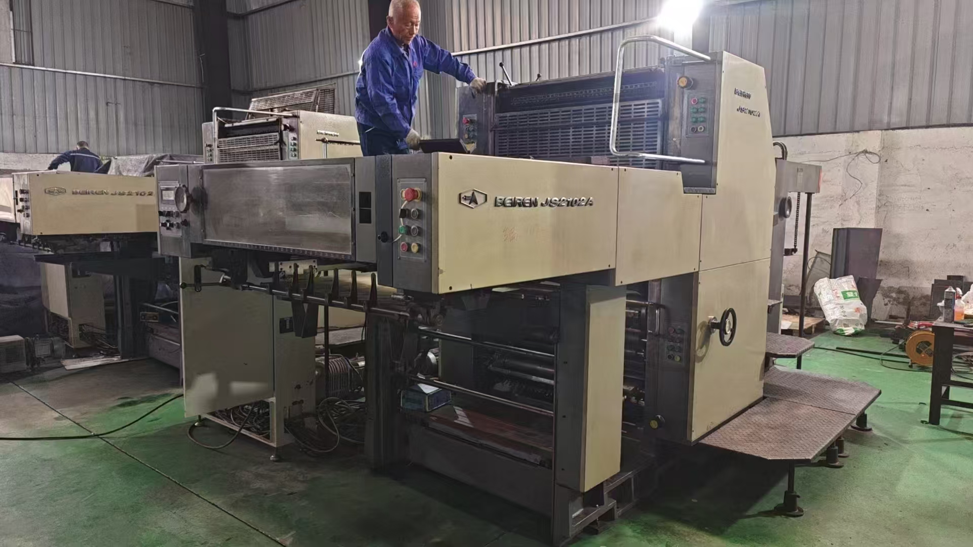 2013年北人双面920-650尺寸印刷机