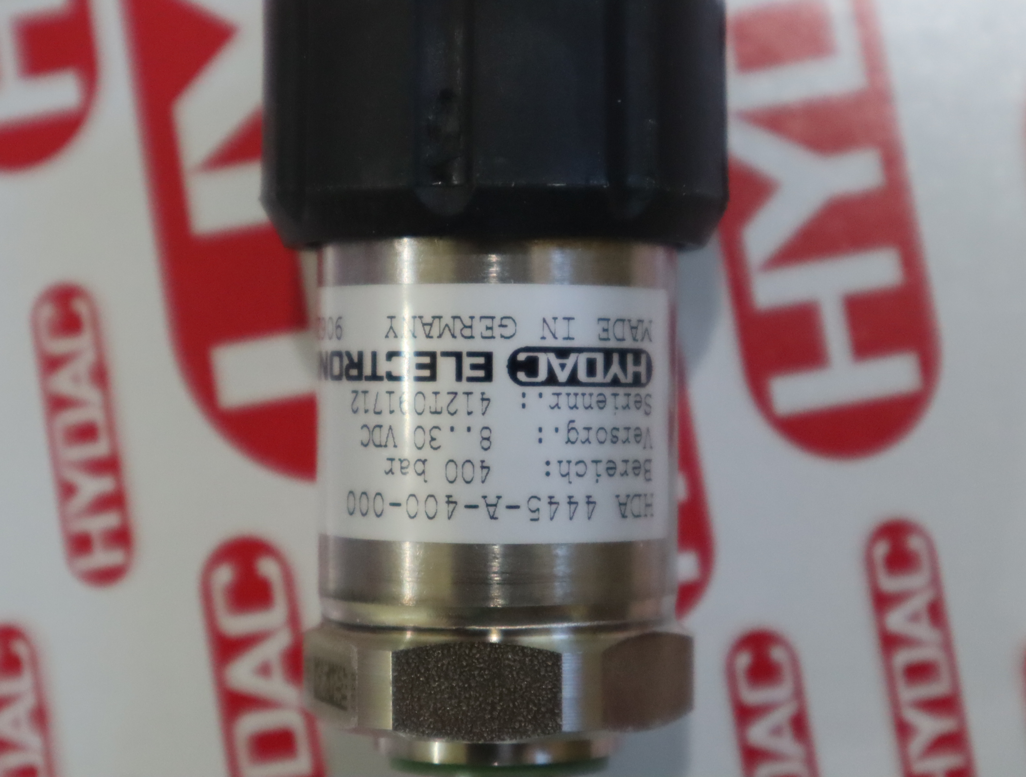 HDA4445-A-400-000 906209 德国贺德克HYDAC 压力温度传感器