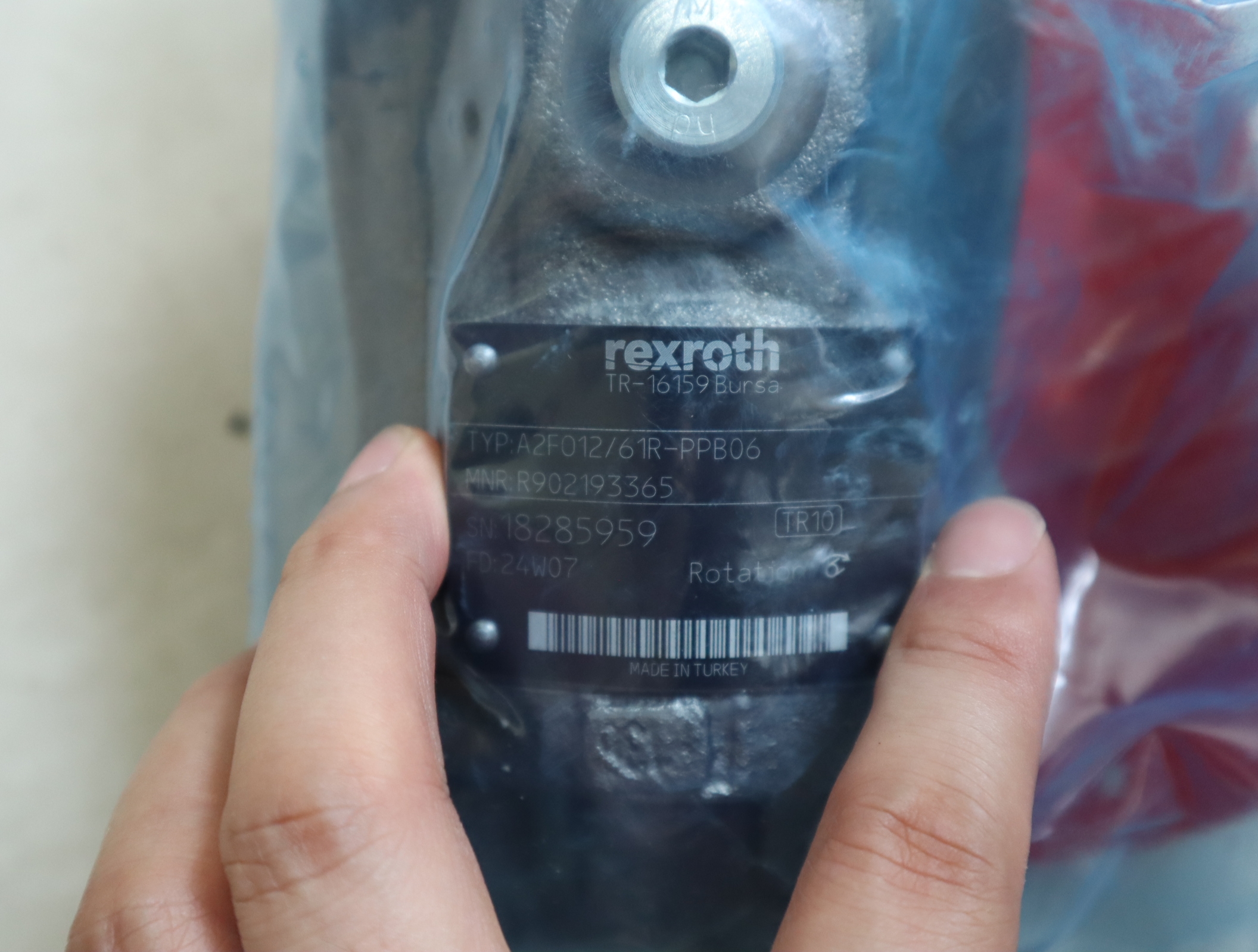 A2FO12/61R-PPB06 R902193365 德国力士乐REXROTH斜轴式柱塞泵