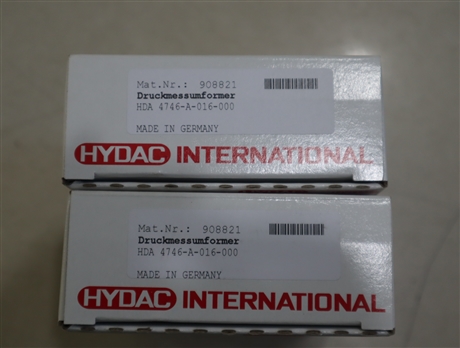 HDA4746-A-016-000 908821 德国贺德克HYDAC 压力温度传感器