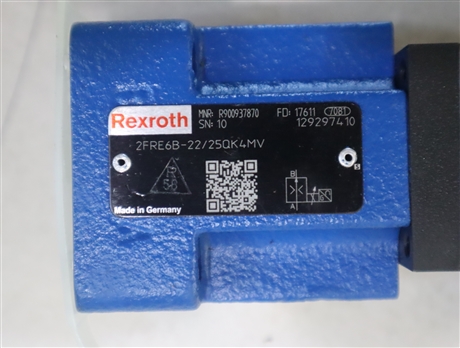 R900937870 2FRE6B-21/250QK4MV 德国力士乐REXROTH比例流量阀