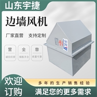 宇捷 SEF-800边墙送风机  玻璃钢边墙式轴流风机 安装维修方便