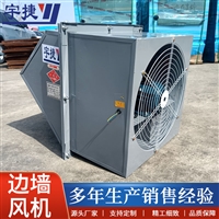 WEX-750不锈钢边墙送风机 不锈钢防腐防爆边墙式排风机DWEX