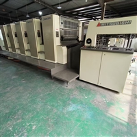 2010年日本三菱对开5色印刷机