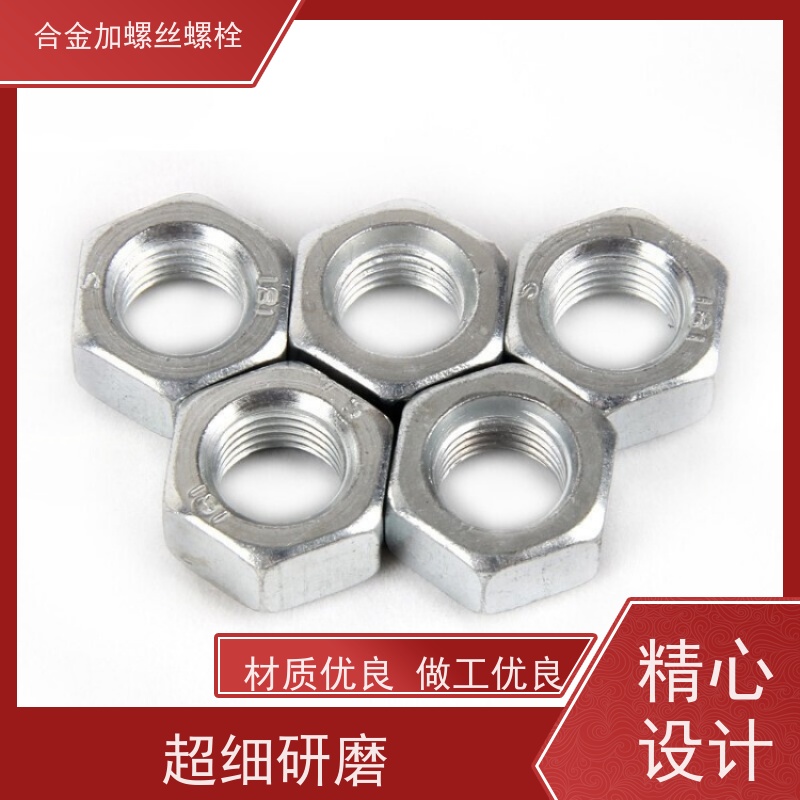 生产美标 GH3007 镍基合金 法兰阀门螺丝 来图定制