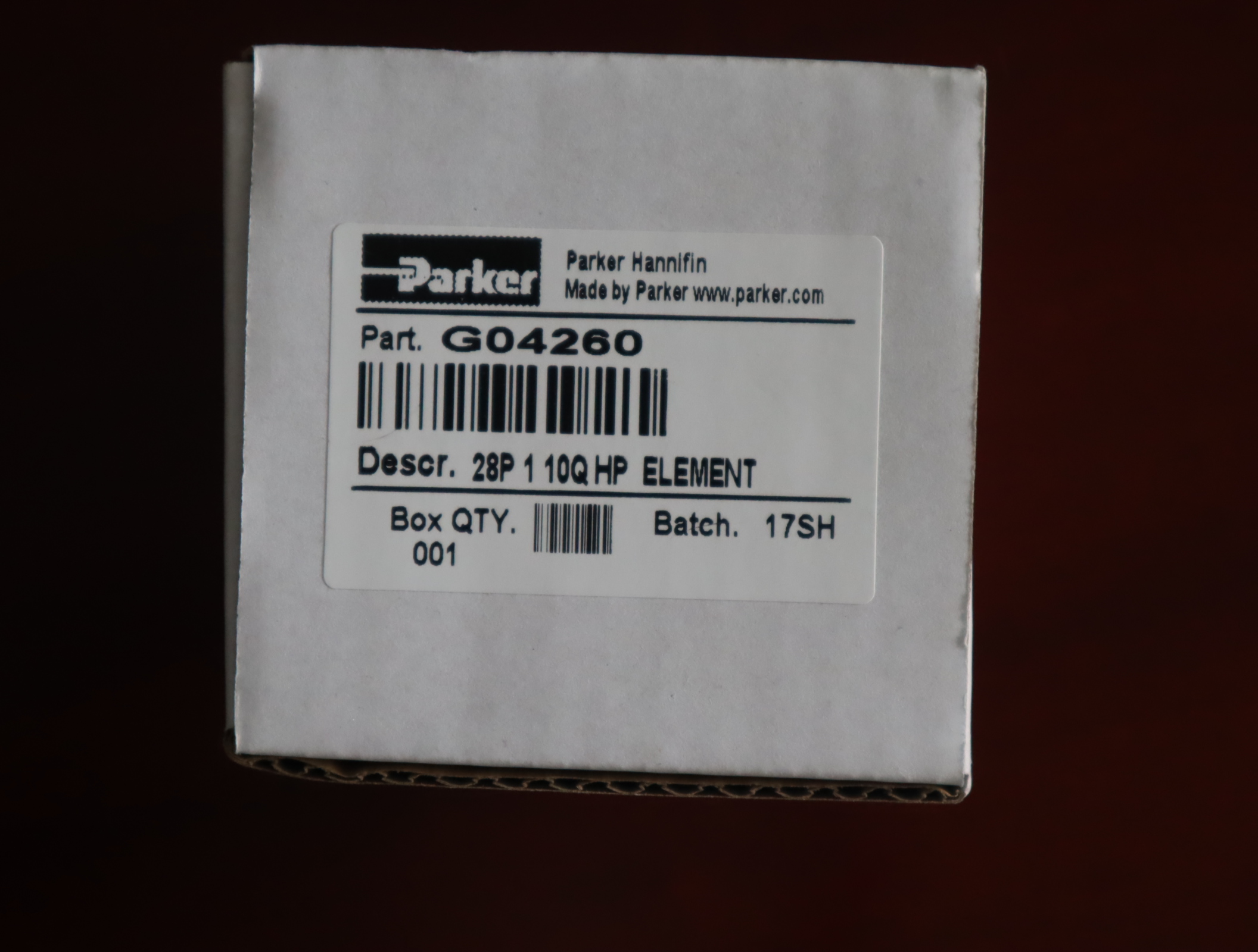 G04260 28P 1 10Q HP ELEMENT 美国派克PARKER滤芯