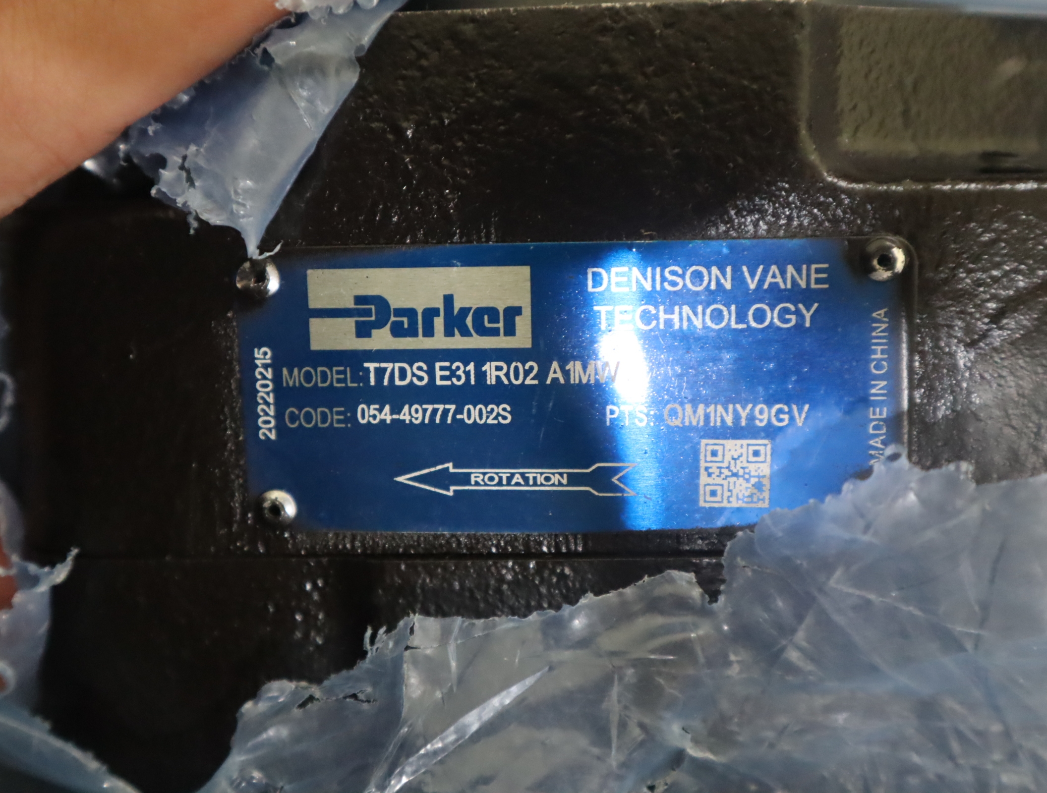 054-49777-002S T7DS E31 1R02 A1MW 派克PARKER叶片泵DENISON