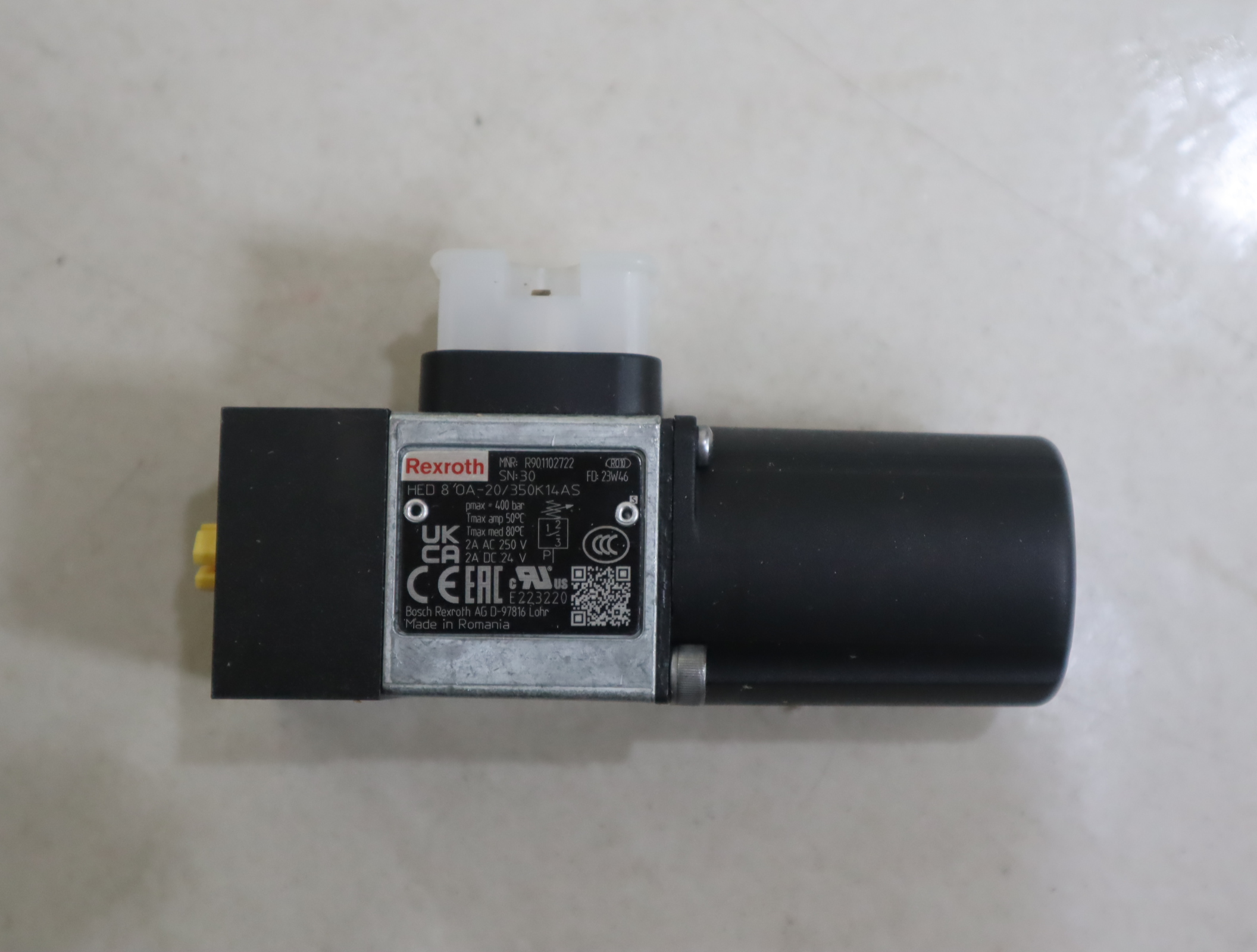 HED8OA-20/350K14AS R901102722 力士乐REXROTH压力开关压力继电器