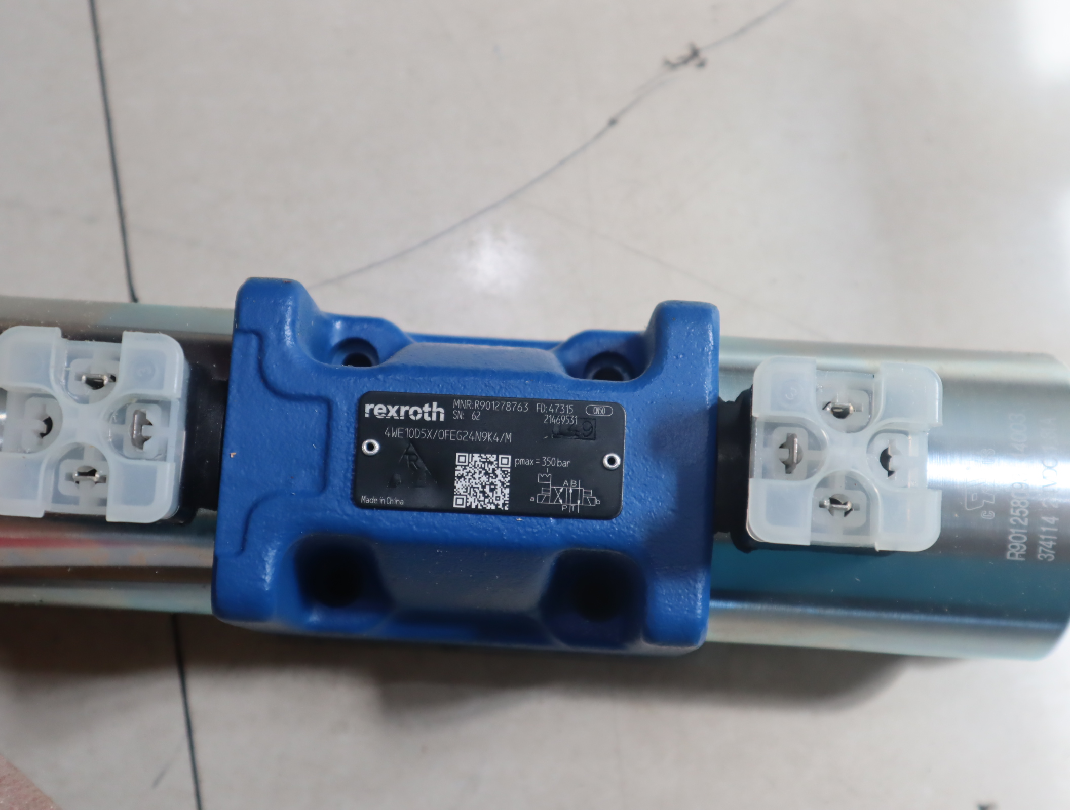 4WE10D5X/OFEG24N9K4/M R901278763 德国力士乐REXROTH电磁阀