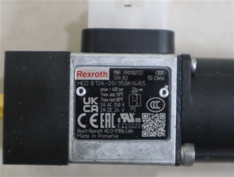 HED8OA-2X/350K14AS R901102722 力士乐REXROTH压力开关压力继电器