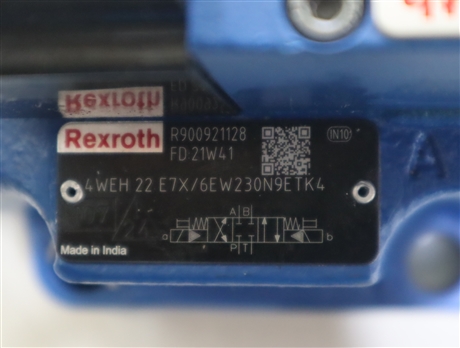 4WEH22E72/6EW230N9ETK4 R900921128 德国力士乐REXROTH电液阀