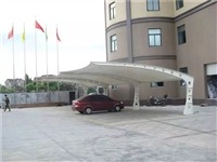 周口钢结构汽车棚公司淮阳 太康 扶沟膜结构车棚加工