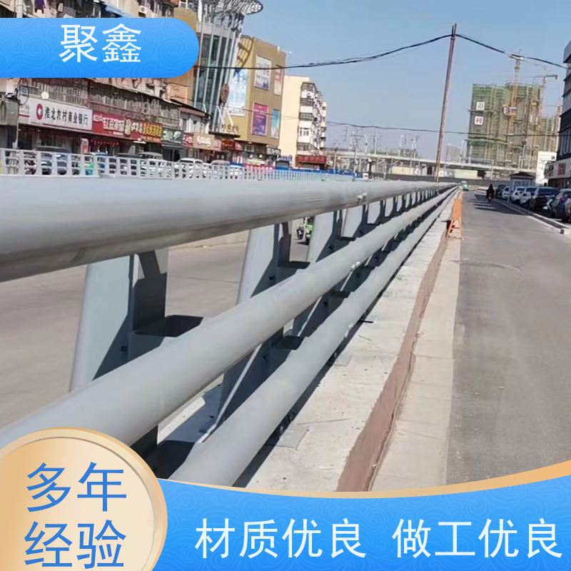 聚鑫 甘肃塑木护栏 用于保护河道水域 可来图定制