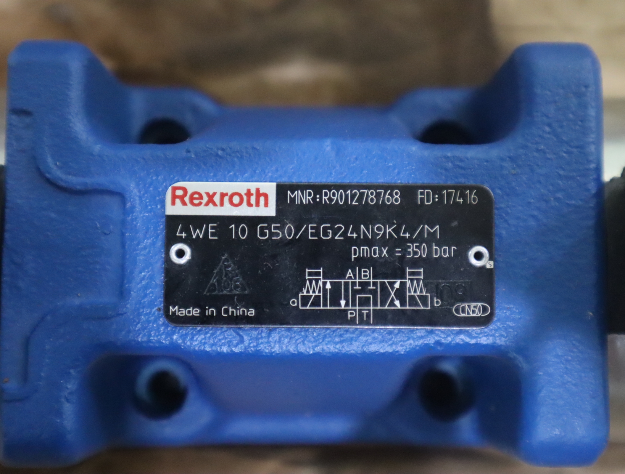 4WE10G50/EG24N9K4/M R901278768 力士乐REXROTH电磁阀