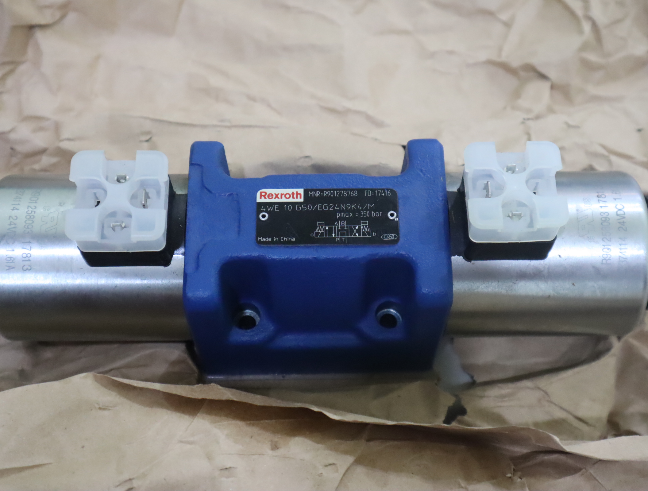 4WE10G50/EG24N9K4/M R901278768 力士乐REXROTH电磁阀