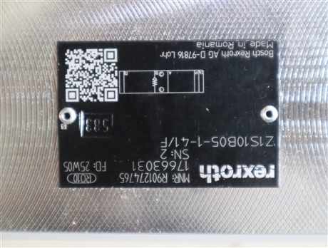 Z1S10B05-1-41/F R901274765 Z1S10B05-1-4X/F 力士乐REXROTH阀