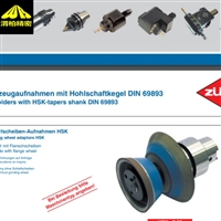 ZRUN砂轮刀杆和zurn液压刀杆-通过机械结构夹紧砂轮