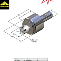 进口ZRUN刀杆和zurn热缩刀杆的圆周精度-渭柏精密