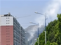 城市道路智能喷雾降尘系统 灯杆喷雾设备