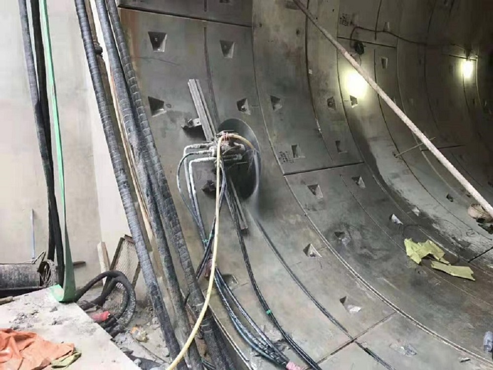 佛山地铁盾构管片切割