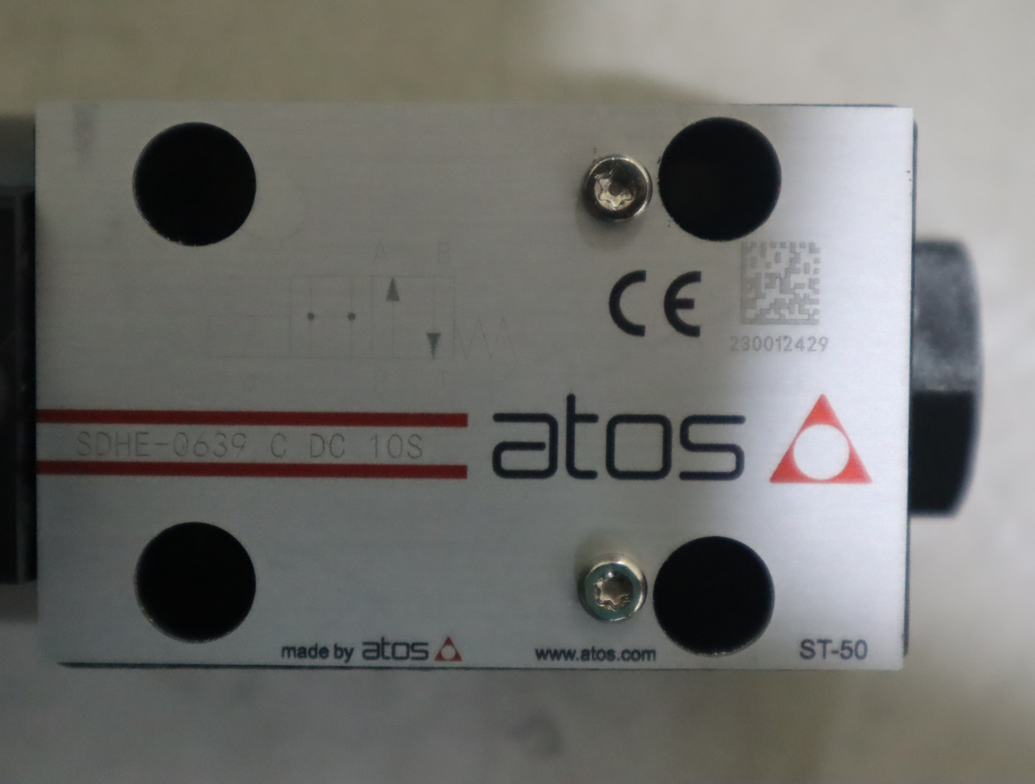 SDHE-0639 C DC 10S 24VDC意大利阿托斯ATOS液压阀