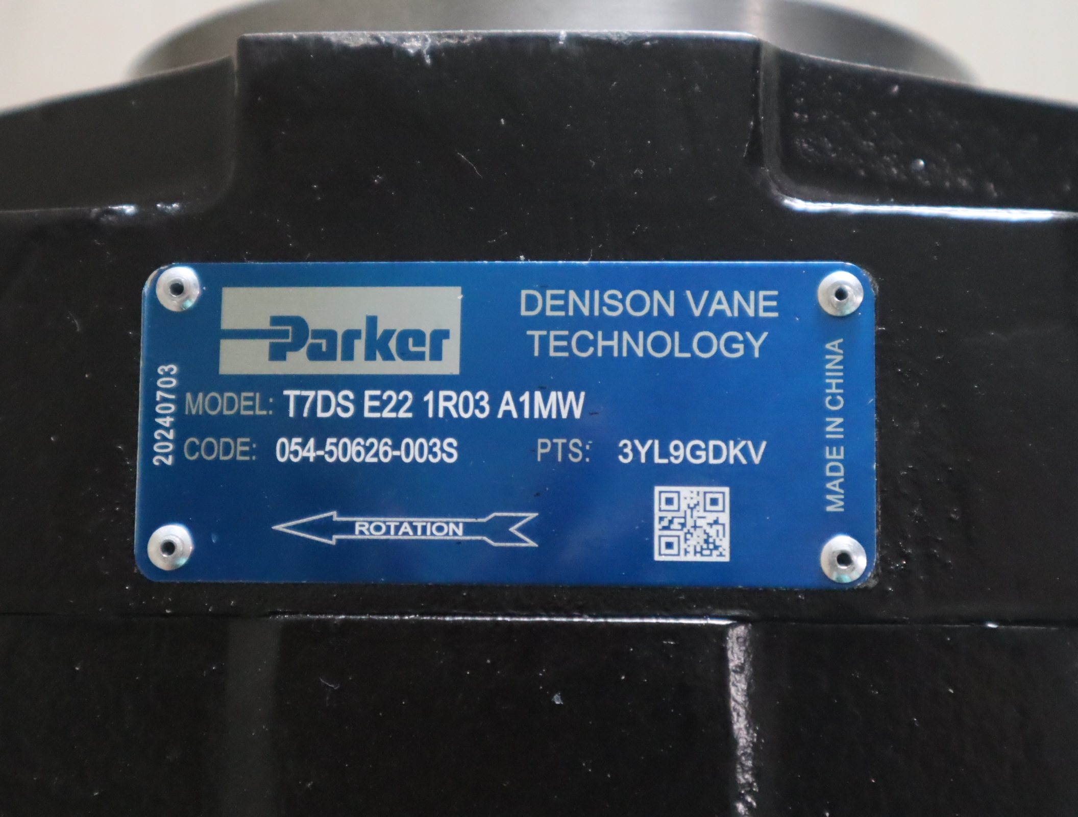派克PARKER泵丹尼逊DENISON 054-50626-003S T7DS E22 1R03 A1MW