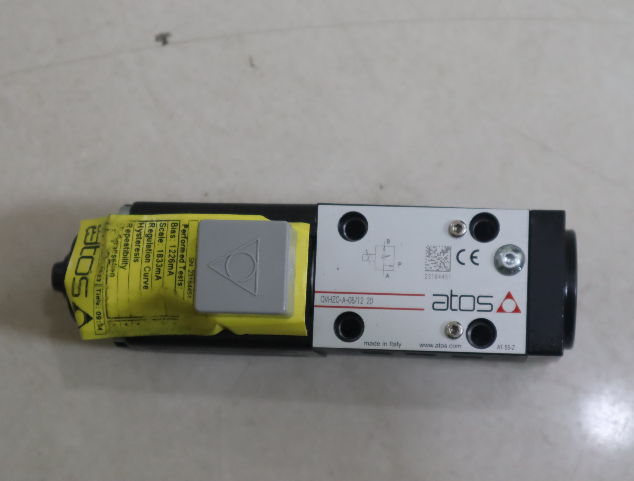 QVHZO-A-06/12 20 23184451 AT-55-Z 意大利阿托斯ATOS比例阀