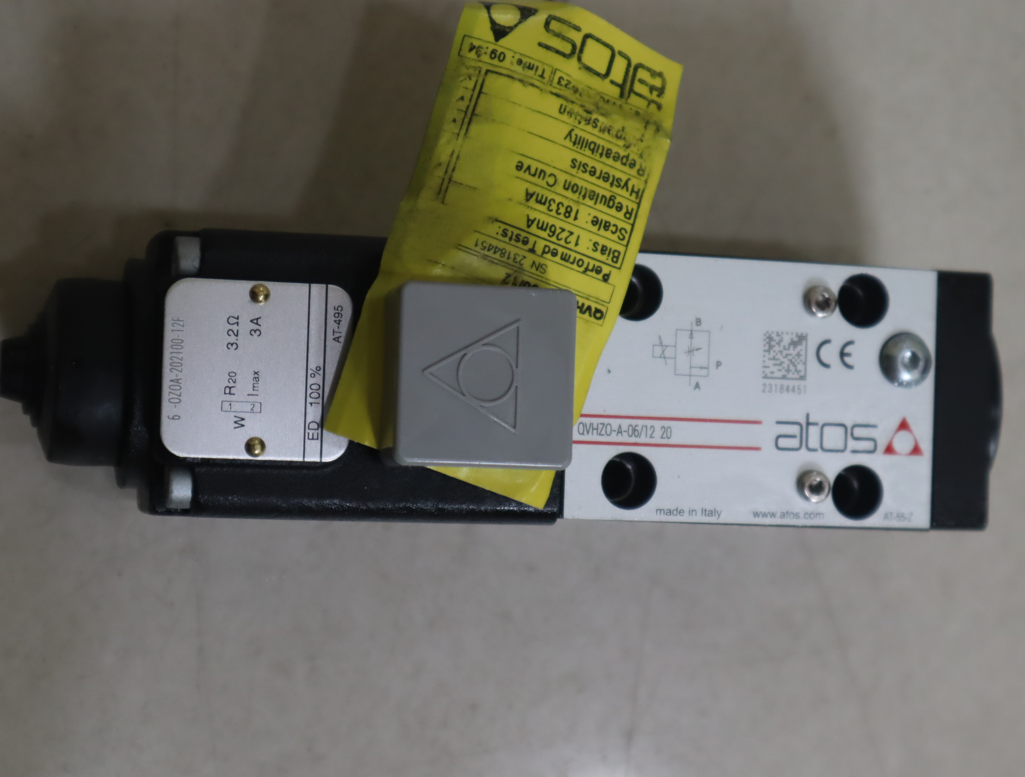 QVHZO-A-06/12 20 23184451 AT-55-Z 意大利阿托斯ATOS比例阀