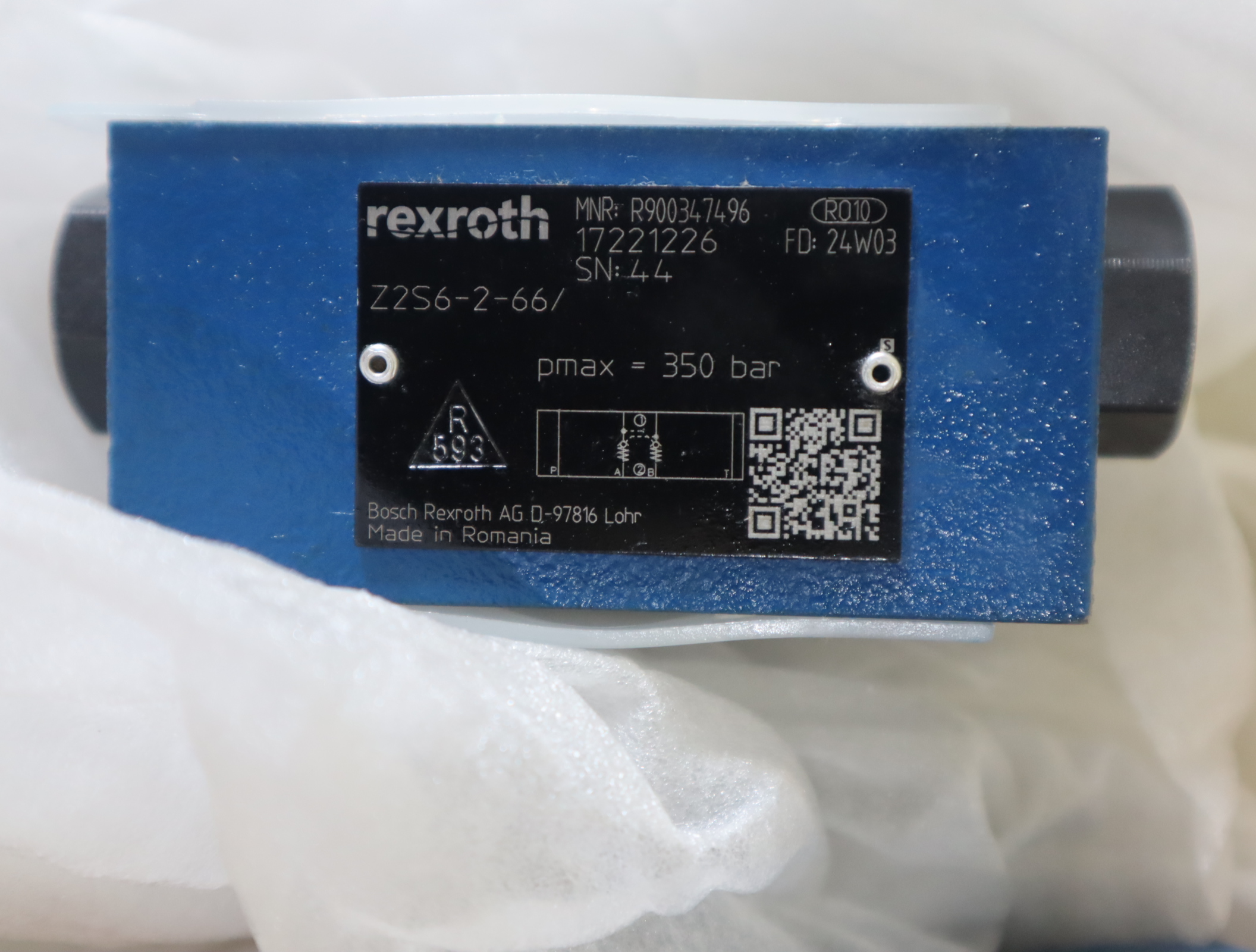 Z2S6-2-66/ Z2S6-2-65/ Z2S6-2-64/ R900347496 力士乐REXROTH阀