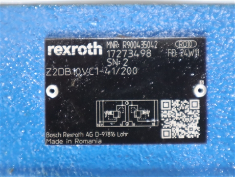 Z2DB10VC1-4X/200 R900435042 Z2DB10VC1-42/200 力士乐REXROTH阀
