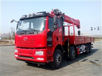 解放J6前四后八上装三一16吨直臂式吊机随车吊厂家