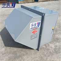 DWEX边墙风机方形壁式 轴流排风机 不锈钢防腐防爆工业厂房