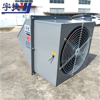  宇捷 WEX-550边墙式送风机 玻璃钢防腐防爆边墙式排风机SEF