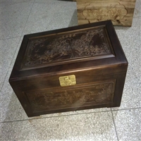 黄浦雕刻老樟木箱回收 老红木首饰盒收购 民国吊灯回收