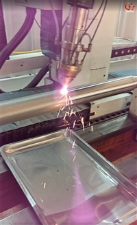 拉后溜活塞杆激光熔覆修复加工