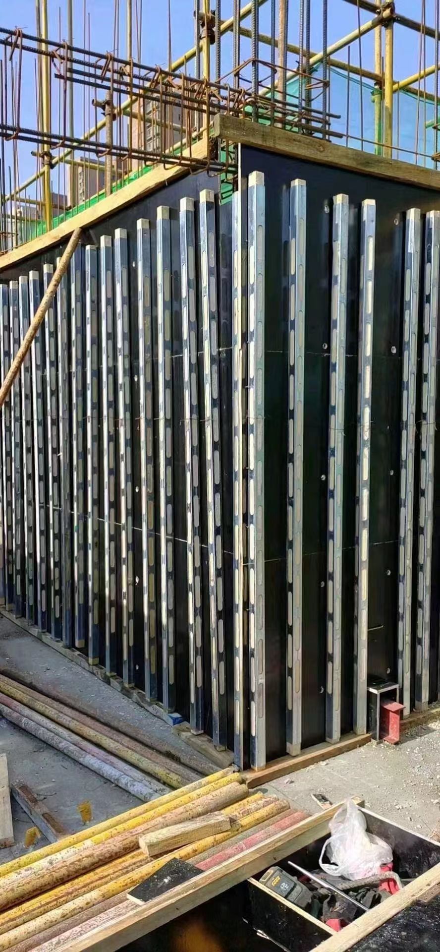 峻佑镀锌钢木龙骨 新型模板支撑加固体系 承载力大