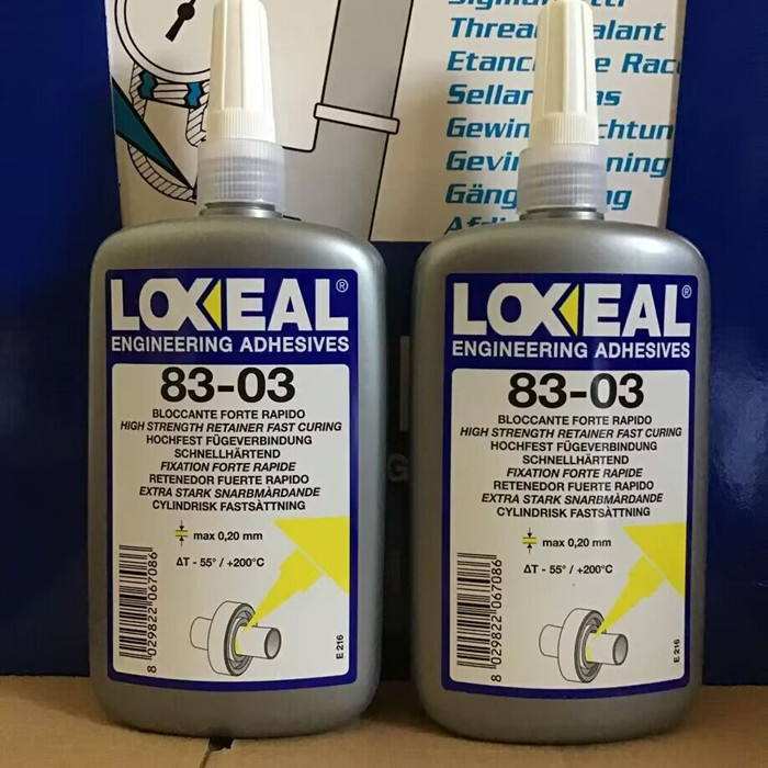 乐赛尔83-03胶水 LOXEAL83.03 产于意大利250ML